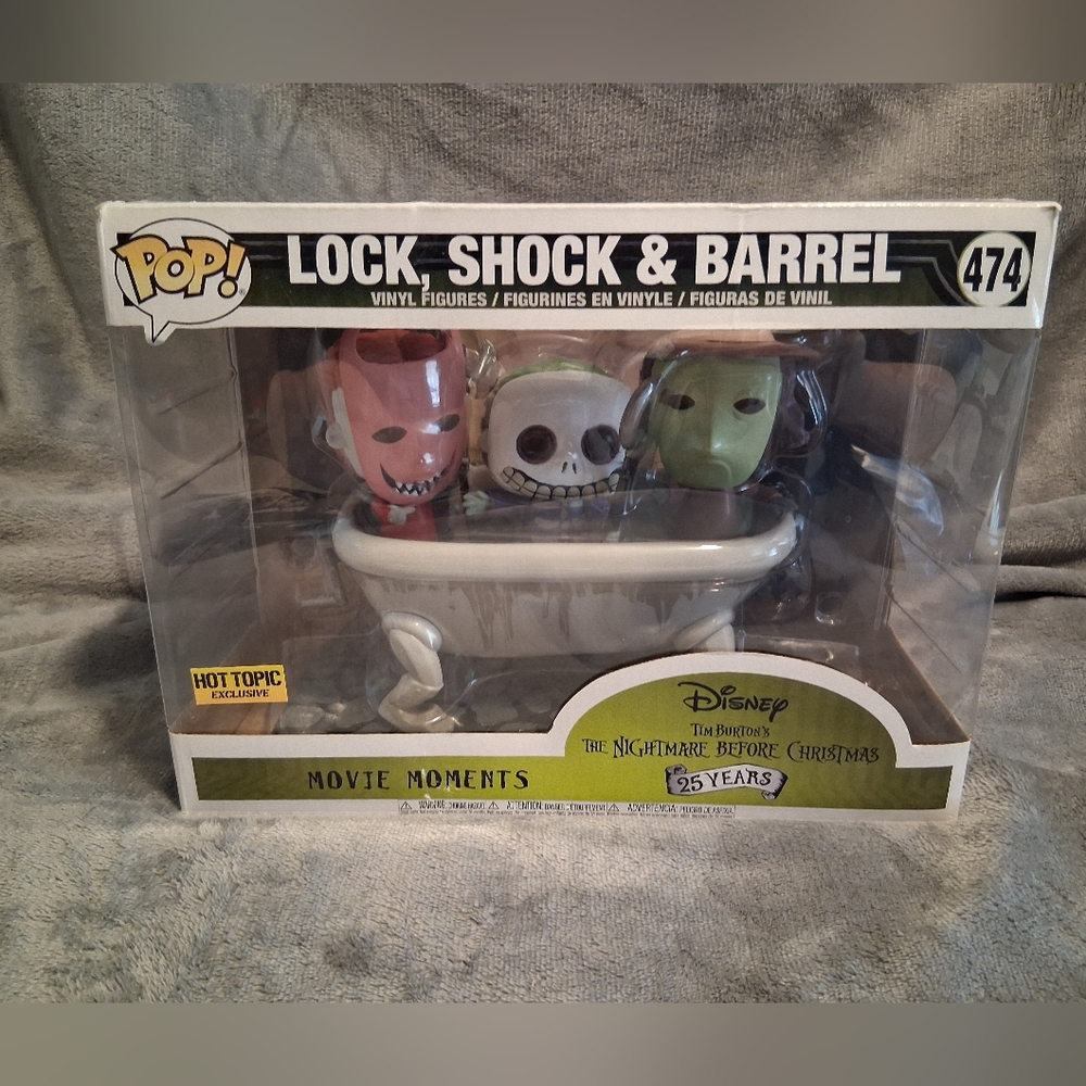 Funko Disney Nightmare Before Christmas  Lock, Shock & Barrel Vinyl Figures